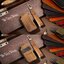 เคสรีโมทรถ Mitsubishi Pajero 2022 งานหนังม้า พรีเมียมเกรด Premium Grade Hallmo HANDMADE ทรงคลาสสิค (Horse Leather Key Case Key Sets ; Model Mitsubishi Pajero (Sport), Xpander, Mirage, Attrage, Triton Smart Key แบบ 2 และ 3 ปุ่ม