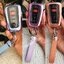 เคสโลหะรีโมทรถ Toyota Cross GR Toyota Camry 2021 Female Pastel Key Case New Design แบบ 2 ชั้น รุ่นถอดกุญแจในรีโมทเพื่อเข้าเกียร์ว่าง (Double-Layer Metal Aluminum Alloy Key Cover with transparent push button Guard 360) Toyota Key Sets Model CROSS 2020, CH