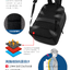 AspenSport Backpack Laptop กระเป๋าสะพายหลัง กระเป๋าโน๊ตบุ๊ค 14-16 นิ้ว กระเป๋าเดินทาง รุ่น AS-B96 ขนาด สีดำ