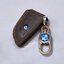 เคสรีโมทรถ BMW 2024 ทรงใบไม้ งานหนัง Hallmo HANDMADE ทรงคลาสสิค Leather Key Case Key BMW Key Sets 2018-New 5 Series BMW Series 2-3 Series 4-Series 5, G30 530e m sport,330e m sport