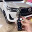 เคสโลหะรีโมทรถ Toyota Revo Full Package 2021 (Alloy Up Grade Luminescence 3D Silicone Push button Guard) Toyota Key Sets Model Hilux Revo, Altis 2014-19 พับข้าง แบบ 2 ปุ่มและ 3 ปุ่ม Metal Protective Case Zinc Alloy