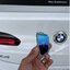 เคสโลหะอัลลอยรีโมทรถทรงใบไม้ BMW M Design Hard Case Premium Grade สวย เรียบหรู มีสไตล์ Alloy/Transparent TPU Front Transparent push button Guard / 3D Mirror ABS Back Cover BMW Key Sets G30 530e m sport,330e m sport,2018-New 5 Series 525, 530Li, X3, X, X5,
