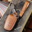 เคสรีโมทรถ Toyota GR Sport 2022 งานหนังม้า พรีเมียมเกรด Premium Grade Hallmo HANDMADE ทรงคลาสสิค (Horse Leather Key Case Key Sets ; Toyota Altis GR Sport, Cross GR Sport, CHR, Camry 2021 รีโมททรงวี