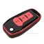 กรอบเคสกุญแจรีโมทรถยนต์ Ford Premium Grade แบบใหม่ 2020 (New VIP Key Shell, TPU Key Cover with Colorful PC Push button Guard) Ford Key Case All New Ford Ranger, Everest 2015-18 Key 2-3 ปุ่ม
