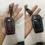 เคสโลหะรีโมทรถ Toyota Fortuner GR Sport, Legender , Alphard แบบ 2 ชั้น รุ่นถอดกุญแจในรีโมทได้ (Kevlar Alloy & Red Silicone Sleeve) Toyota Key Sets Model Alphard ,Fortuner