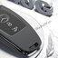 เคสรีโมทรถ โลหะอลูมินัมอัลลอย Mercedes Benz 2021 แบบ 2 ชั้น (Double-Layer Metal Aluminum Alloy Key Cover with transparent push button Guard 360) S-Class, E-Class , CLS220d