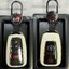เคสรีโมทรถ Toyota Cross GR 2022 หุ้มหนังสีพาสเทล ด้านหน้าปุ่มกดและด้านหลังปกป้องกันรอยด้วยวัสดุใส TPU ABS Case Key Cover Toyota Cross, CH-R, Camry, Altis Smart Key Toyota 8 Generation V Shape