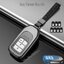 เคสโลหะอัลลอยรีโมทรถ Honda Smart Key แบบ 2 ชั้น (Double-Layer Metal Aluminum Alloy Key Cover with transparent push button Guard 360) Model Honda Accord, CRV, HRV, Civic, City Smart Key 10 Generation Smart Key 2, 3 และ 4 ปุ่ม