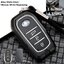 กรอบเคสกุญแจรีโมทรถยนต์ Toyota Hard Case 360 องศา (Alloy Silicone Key Cover with Colorful Silicone Push button Guard) Toyota Key Sets Model Alphard, Majesty, Fortuner, Hilux, Revo Rocco Smart Key รุ่น 3, 4, 5 และ 6 ปุ่ม สามารถถอดกุญแจรีโมทเพื่อเข้าเกียร์