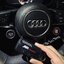 เคสโลหะรีโมทรถ Audi New Smart Key ABT POWER Engine Design Hard Case Zinc alloy/ABS Key Cover Key Sets Model Audi special car key case A6L Q3 Q5 Q7 A5 A7 A8