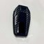 เคสรีโมทรถ BMW LCD Screen คาร์บอนไฟเบอร์แท้ T-Carbon พร้อมแผ่นใสกันรอย Protective TPU Film (Top Product ; Carbon Fiber Key Case) Key Sets ; BMW Key Case 7 Series 740 , 6 Series GT Car, Smart New 5 Series 530i x3 LCD Screen Car Key Case