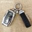 เคสรีโมทรถยนต์ Toyota Fortuner GR Legender ฝาหน้าปุ่มใสและหลังใสเห็นโลโก้ (TPU Key Cover with PC Transparent Push button Guard) Toyota Key Sets Model Alphard, Vellfire, Camry 2015-18, RAV4 , All New Toyota Fortuner TRD, Toyota Hilux Revo Rocco Smart Key