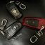 เคสรีโมทรถ Ford Everest , Ford Mustang 2020 คาร์บอนไฟเบอร์แท้ T-Carbon Air Vent Design (Top Product ; Carbon Fiber Key Case) แถมแผ่นใส TPU กันรอยปิดปุ่ม Key Sets Model Ford Everest , Ford Mustang 2020
