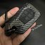 เคสรีโมทรถ All New Isuzu MU X 2022 ลายเคฟล่า (ABS Key Cover Black Silicone Push button Guard) ISUZU MU-X All New D-Max 2020-2022
