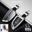 เคสโลหะอัลลอยรีโมทรถทรงใบไม้ BMW M Design Hard Case Premium Grade สวย เรียบหรู มีสไตล์ Alloy/Transparent TPU Front Transparent push button Guard / 3D Mirror ABS Back Cover BMW Key Sets G30 530e m sport,330e m sport,2018-New 5 Series 525, 530Li, X3, X, X5,