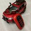 เคสโลหะเคฟล่ารีโมทรถ Toyota Fortuner GR Sport แบบ 2 ชั้น รุ่นถอดกุญแจในรีโมทได้ (Black Red Kevlar Alloy & Silicone Sleeve) Toyota Key Sets Model Fortuner Legender