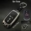 เคสโลหะอัลลอยรีโมทรถ Honda Civic Fe 2022 Gen 11 แบบ 2 ชั้น (Double-Layer Metal Alloy Key Cover with Silicone push button Guard 360) Model Honda All New Honda Civic FE RS Smart Key 11 Generation