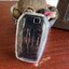 เคสใสซีทรู รีโมทรถ Fortuner, Revo Rocco, GR Sport เห็นโลโก้ด้านหลังตัวรีโมท ออกแบบเข้ารูป มีช่องอากาศด้านข้างและด้านหลัง กันกระแทกได้ดี ปกป้องรีโมท (2022 Air Vent Design See Through Transparent TPU Key Case) Toyota Key Sets Model Fortuner GR Sport, Legend