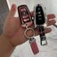 กรอบเคสกุญแจรีโมทรถยนต์ BMW Premium Grade แบบใหม่ 2020 (New VIP Key Shell, TPU Key Cover with Colorful PC Push button Guard) BMW Key Sets Series 2-3 Series 4-Series 5 6 Series X3 X4 M2 M3 M5 M6 สมาร์ทคีย์
