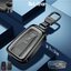 เคสโลหะรีโมทรถยนต์ Toyota Cross GR 2022 แบบ 2 ชั้น รุ่นถอดกุญแจในรีโมทเพื่อเข้าเกียร์ว่าง (Double-Layer Metal Aluminum Alloy Key Cover with transparent push button Guard 360) Toyota Key Sets Model Camry, Cross, CHR, Altis