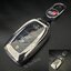 เคสรีโมทรถยนต์ Toyota Fortuner GR Legender ฝาหน้าปุ่มใสและหลังใสเห็นโลโก้ (TPU Key Cover with PC Transparent Push button Guard) Toyota Key Sets Model Alphard, Vellfire, Camry 2015-18, RAV4 , All New Toyota Fortuner TRD, Toyota Hilux Revo Rocco Smart Key