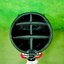 Golf Bag Scotty Cameron Tour ( PU Material ) 9.5” White-Red Color