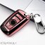 กรอบเคสกุญแจรีโมทรถยนต์ BMW Premium Grade แบบใหม่ 2020 (New VIP Key Shell, TPU Key Cover with Colorful PC Push button Guard) BMW Key Sets Series 2-3 Series 4-Series 5 6 Series X3 X4 M2 M3 M5 M6 สมาร์ทคีย์