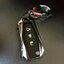 กรอบเคสกุญแจโลหะรีโมทรถ Ford Ranger Hard Case 360 องศา (Alloy Silicone Key Cover with Silicone Push button Guard) Ford Key Sets Model Ford Ranger XLT, Wildtrak 2015-18 Key 2, 3 ปุ่ม Metal Protective Case Zinc Alloy