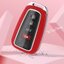 เคสรีโมทรถ Toyota Cross GR 2022 หุ้มหนังสีพาสเทล ด้านหน้าปุ่มกดและด้านหลังปกป้องกันรอยด้วยวัสดุใส TPU ABS Case Key Cover Toyota Cross, CH-R, Camry, Altis Smart Key Toyota 8 Generation V Shape