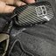 เคสรีโมทรถ KIA Carnival 2022 ลายเคฟล่า (ABS Key Cover Black Silicone Push button Guard) พร้อมพวงกุญแจ
