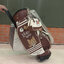 Golf Bag DULLY NA CAT USA (Brown) เล็กกระทัดรัด น้ำหนักเบา มีล้อลาก