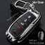 เคสโลหะรีโมทรถฟอร์จูนเนอร์ Toyota Full Package (Alloy Up Grade 3D Silicone Push button Guard) Toyota Key Sets Model Alphard, Majesty, All New Toyota Fortuner Smart Key รุ่น 4 ปุ่ม และ 5 ปุ่ม