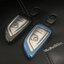 เคสโลหะอัลลอยรีโมทรถ BMW Blade แบบ 2 ชั้น (Double-Layer Metal Aluminum Alloy Key Cover with transparent push button Guard 360) BMW Key Sets 2018-New 5 Series 525/530Li/X3X1X5/X6 BMW Series 2-3 Series 4-Series 5, G30 530e m sport,330e m sport