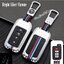 เคสโลหะรีโมทรถ Toyota Camry 2015 Full Package 2021 (Alloy Up Grade Luminescence 3D Silicone Push button Guard) Model Toyota Key Case Prada Crown Land Cruiser Camry 2,3,4 ปุ่ม