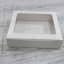 กล่องขนม กล่องเค้กโบราณ กล่องชิฟฟ่อน ขนาด 19x25x6 ซม.กล่องทาร์ตไข่ สีขาว ราคาแพ็คละ 275 บาท (20 ใบต่อแพ็ค)