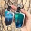 เคสโลหะอัลลอยรีโมทรถทรงใบไม้ BMW M Design Hard Case Premium Grade สวย เรียบหรู มีสไตล์ Alloy/Transparent TPU Front Transparent push button Guard / 3D Mirror ABS Back Cover BMW Key Sets G30 530e m sport,330e m sport,2018-New 5 Series 525, 530Li, X3, X, X5,