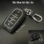 เคสรีโมทรถสีดำด้าน Toyota Fortuner GR Sports Legender (Alloy Silicone Key Cover with Silicone Push button Guard) Toyota Key Sets Model Fortuner Legender GR Sports สามารถถอดกุญแจในรีโมทได้