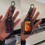 เคสโลหะรีโมทรถ Toyota Fortuner GR Sport, Legender , Alphard แบบ 2 ชั้น รุ่นถอดกุญแจในรีโมทได้ (Kevlar Alloy & Red Silicone Sleeve) Toyota Key Sets Model Alphard ,Fortuner