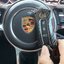 เคสรีโมทรถ Porsche Keyless คาร์บอนไฟเบอร์แท้ T-Carbon แถมแผ่นใส Transparent TPU ครอบปุ่ม (Top Product ; Carbon Fiber Key Case) Key Sets ; Porsche 911 carrera s cabriolet (992) Cayenne Macan Tiger Panamera Car Key Sleeve Cover High-End