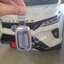 เคสโลหะรีโมทรถยนต์ Toyota Fortuner Legender 2021 แบบ 2 ชั้น รุ่นถอดกุญแจในรีโมทเพื่อเข้าเกียร์ว่าง (Double-Layer Metal Aluminum Alloy Key Cover with transparent push button Guard 360) Toyota Model Fortuner