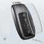 เคสโลหะกุญแจรีโมทรถยนต์ Mercedes-Benz สามารถถอดกุญแจรีโมทได้ (Double-Layer Metal Aluminium Alloy Key Cover with transparent push button Guard 360) Mercedes-Benz Key Case E- Class S-Class เคสรีโมทรถแบบ 2 ชั้น (Double-Layer Car Key Cover with insert knot) ป
