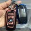 กรอบเคสกุญแจรีโมทรถยนต์ BMW Premium Grade แบบใหม่ 2020 (New VIP Key Shell, TPU Key Cover with Colorful PC Push button Guard) BMW Key Sets Series 2-3 Series 4-Series 5 6 Series X3 X4 M2 M3 M5 M6 สมาร์ทคีย์