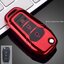 กรอบเคสกุญแจรีโมทรถยนต์ Ford Premium Grade แบบใหม่ 2020 (New VIP Key Shell, TPU Key Cover with Colorful PC Push button Guard) Ford Key Case All New Ford Ranger, Everest 2015-18 Key 2-3 ปุ่ม