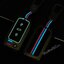 เคสโลหะรีโมทรถ MG ZS กุญแจพับข้าง Full Package 2021 (Alloy Up Grade Luminescence 3D Silicone Push button Guard) Key Sets MG Key Case MG6, ZS แบบพับข้าง