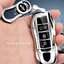 กรอบเคสกุญแจรีโมทรถยนต์สมาร์ทคีย์ Porsche Premium Grade แบบใหม่ 2020 (New VIP Key Shell, TPU Key Cover with Colorful PC Push button Guard) Porsche Key Case Panamera,Cayman,Boxster,Cayenne,Macan,911,718 Smart Key