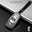 เคสโลหะอัลอยรีโมทรถยนต์ BMW 3 Series แบบ 2 ชั้น (Double-Layer Metal Aluminum Alloy Key Cover with transparent push button Guard 360) Key Sets BMW 3 Series GT5 Series 7 Series F30