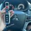 เคสโลหะรีโมทรถมิตซูบิชิ Mitsubishi Pajero Full Package 2022 (Alloy Up Grade Luminescence 3D Silicone Push button Guard) Model Mitsubishi Pajero (Sport), Xpander, Mirage, Attrage, Triton Smart Key แบบ 2 และ 3 ปุ่ม