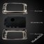 เคสรีโมทรถ New MAZDA 2022 Hard Case 360 องศา (Alloy Silicone Key Cover with Silicone Push button Guard) Mazda Key Sets CX3, CX5, CX7, CX30, All new SkyActiv-G Smart Key