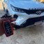 เคสโลหะเคฟล่ารีโมทรถ Toyota Fortuner GR Sport แบบ 2 ชั้น รุ่นถอดกุญแจในรีโมทได้ (Black Red Kevlar Alloy & Silicone Sleeve) Toyota Key Sets Model Fortuner Legender