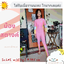 ชุดว่ายน้ำเด็กบอดี้สูทแขนยาวขายาวซิปหน้าสีชมพู พร้อมหมวกเข้าชุด